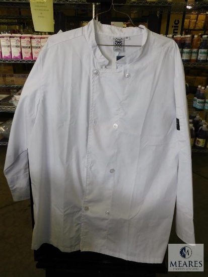 Chef Revival White Long Sleeve Chef Coat sz 4XL
