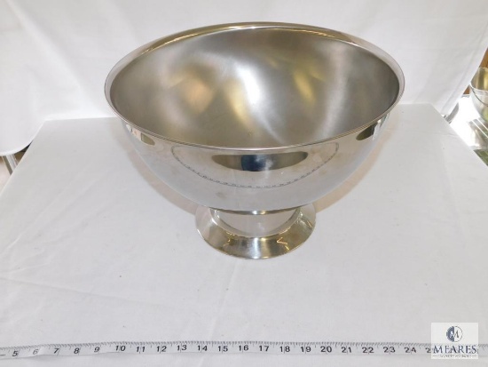 Large footed Punch bowl