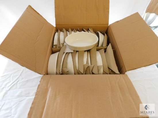 Case of 36 International Tableware 5" White Oven Baker Dishes