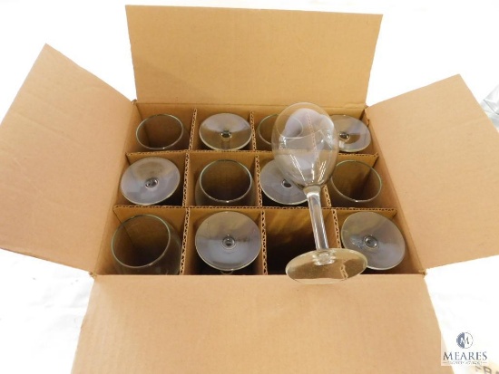 Case of 12 Libbey 8412 12 oz Tall Gourmet Wine Glasses