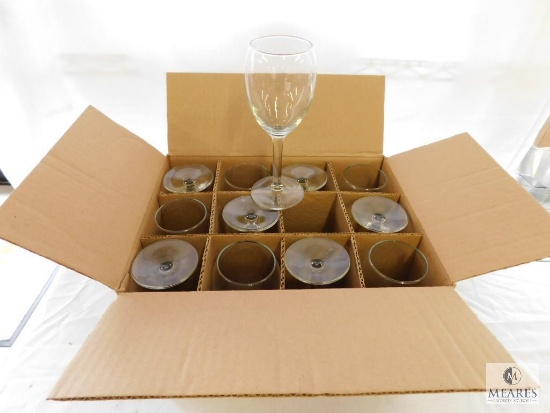 Case of 12 Libbey 8412 12 oz Tall Gourmet Wine Glasses