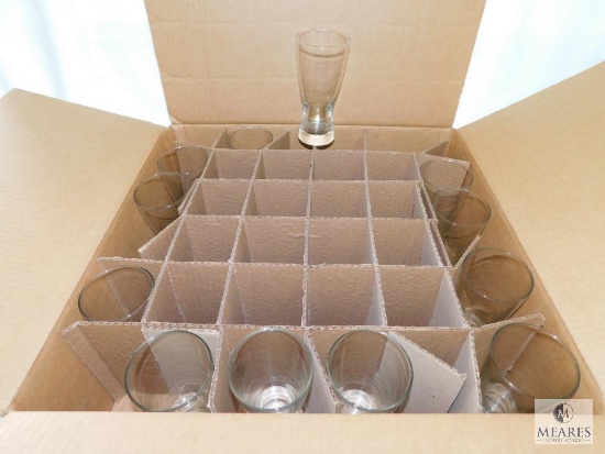 Case of 12 Libbey 1183 Heat Treated Pilsner Glasses 15oz
