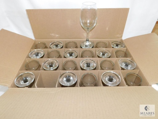 Case of 24 Cristar 12.8 oz Water Goblet Glasses