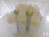 Lot of 8 Tablecraft BBQ Sauce Brush Dispensing Squeeze Bottles