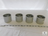 Lot of 4 American Metalcraft Doughnut Cutters
