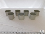 Lot of 7 American Metal Craft #13005 Biscuit Cutters