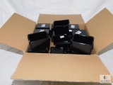 Case of 36 Adcraft black Sugar Pack Holders