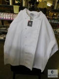 Chef Revival White Long Sleeve Chef Coat sz 4XL