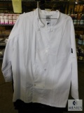 Chef Revival White Long Sleeve Chef Coat sz 4XL