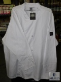 Chef Revival White Long Sleeve Chef Coat sz 4XL