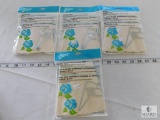 Lot of 4 Canvas Decorating Bag 18
