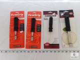 Lot Butter Curler, Apple Corer, and 2 Fluted Melon Baller