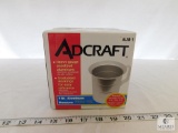 Adcraft Stainless Steel 1 Quart Measuring Cup