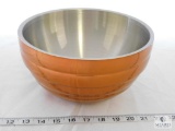 Vollrath Stainless Steel double wall Mixing Bowl - copper tone