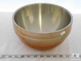 Vollrath Stainless Steel double wall Mixing Bowl - copper tone