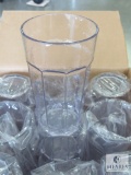 One dozen (12) Cambro 16-oz Laguna Tumblers