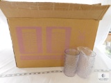 Case of 24 GET Clear San Plastic Tumblers 16 oz
