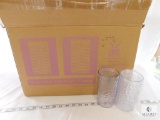 Case of 24 GET Clear San Plastic Tumblers 16 oz