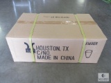 Case 6 dozen 12 oz Textured Amber Tumbler Cups