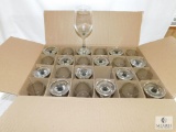 Case of 24 Cristar 13 oz Water Goblet Glasses