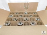 Case of 24 Cristar 12.8 oz Water Goblet Glasses