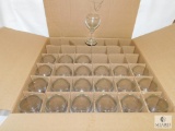 Case of 22 Libbey 3969 Teardrop 6.5oz Red Wine Glasses