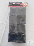 Set of 48 Black Bamboo Mini Square Serving Dishes