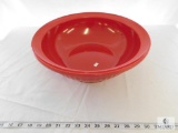 Large GET Melamine Red Footed Mixing or Serving Bowl, B-796-RSP