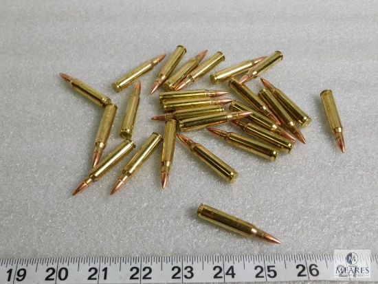 25 rounds new Federal .223 ammunition 55 grain FMJ