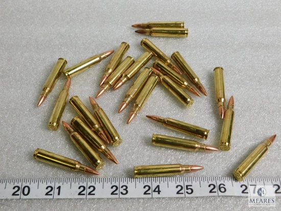 25 rounds new Federal .223 ammunition 55 grain FMJ