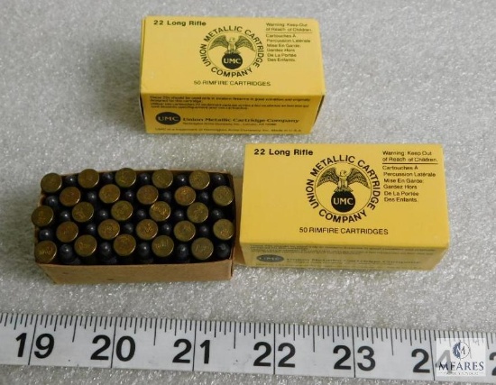 100 rounds Remington 22 long rifle high speed ammo