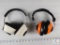 Qty 2 - ear protector head sets