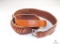 Hunter leather Duke style belt (John Wayne) .44/.45 caliber XXL 46-54