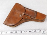 Versatile European flap holster with cleaning rod