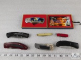 Qty 7 - assorted pocket knives