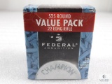 Federal Champion .22 long rifle, 525 round value pack