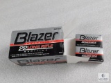 Blazer .22 long rifle, 10 boxes of 50 rds
