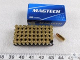 Magtech 9mm Luger 115 gr FMJ, 50 rounds