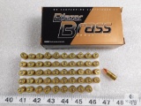 Blazer Brass 9 mm Luger, 115 grain RMJ, 50 rds