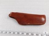 Hunter leather thumb break holster fits Colt 1911, Browning Hi-power and similar autos