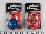 Qty 2 - Master locks