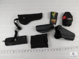 Lot of holsters and mag pouches