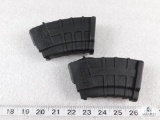 Qty 2 - 10 rd Ruger mini 30 mags, 762x39