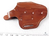 Hunter leather thumb break holster, fits H&K USP 9mm and 40 S&W and similar