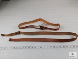 Leather rifle slings