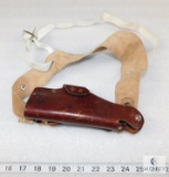 Great Polish Turn In leather shoulder holster