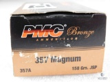 PMC Bronze 357 Magnum, 158 Gr JSP 50 rds