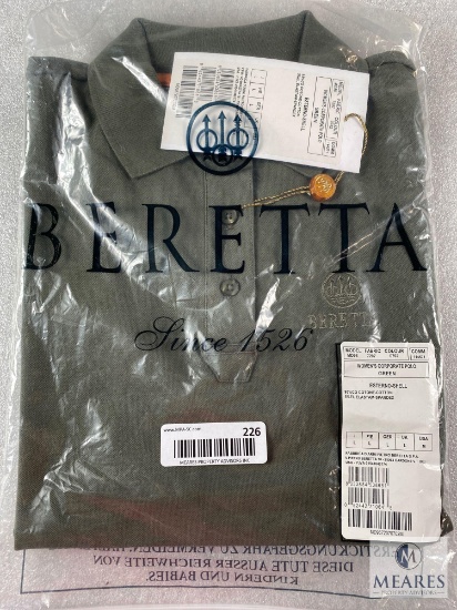 NEW - Beretta Women's Corporate Polo - OD Green - Size L