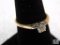 14kt Yellow Gold Diamond Solitaire Ring marked 14k 1.9 grams Diamond approx 20 Points