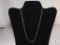 14k Yellow Gold Necklace approx 17